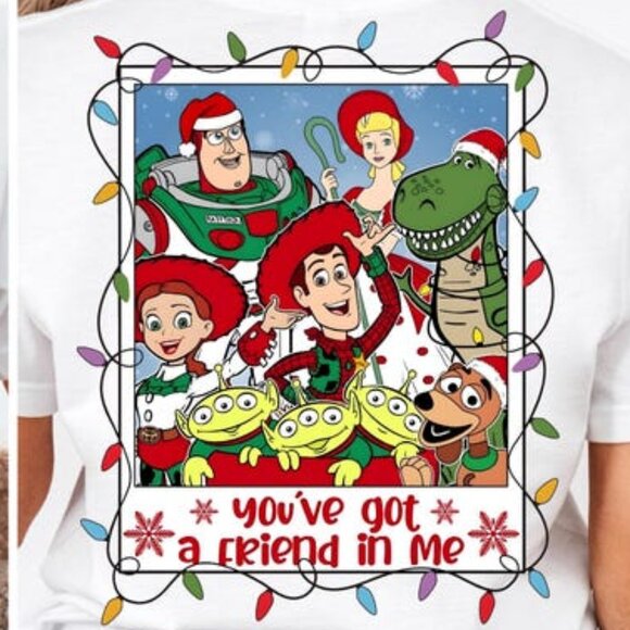 Disney Toy Story Merry Christmas Shirt, You_ ve Got a Friend in Me Christmas 165 - Picture 6 of 6